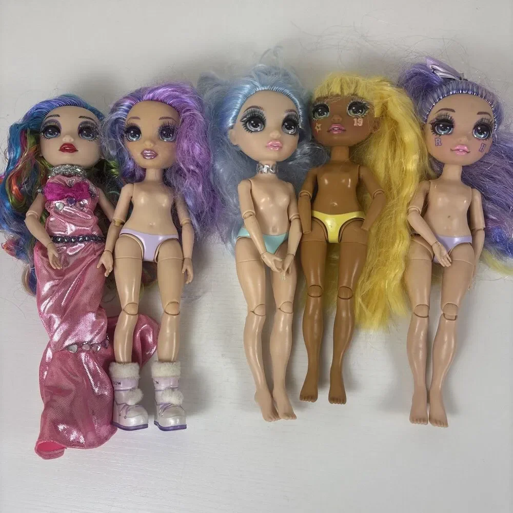 Rainbow High Dolls Bundle x5 Willow Sunny Cheer Amaya Gabriella READ!!